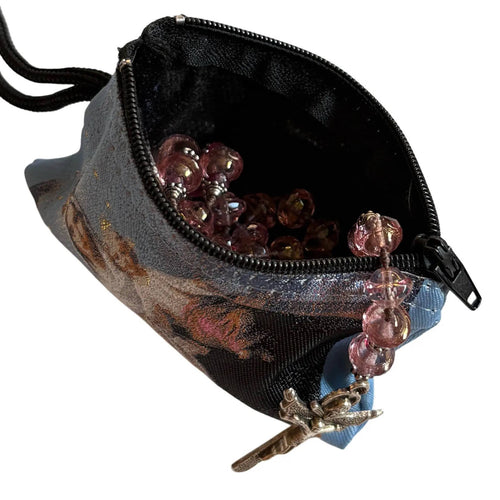 Lady of Mt. Carmel w/ Baby Jesus Rosary Pouch 4" x 6” - JMJs Catholic Store, Inc