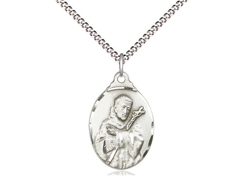 St. Francis Medal 7/8" - JMJs Catholic Store, Inc
