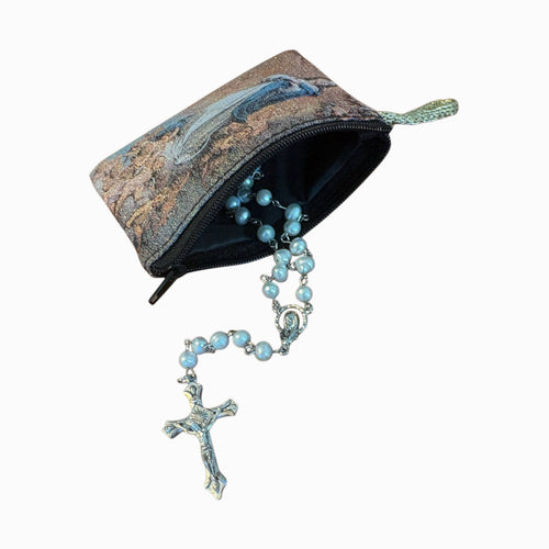 Immaculate Conception Rosary Pouch 3″ x 4″ - JMJs Catholic Store, Inc