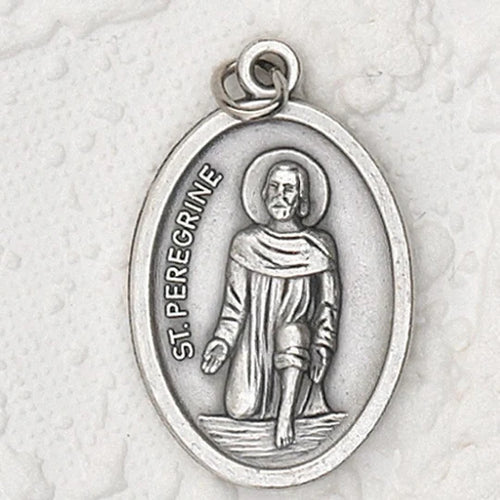 Saint Peregrine Oxi Medal 1" - JMJs Catholic Store, Inc