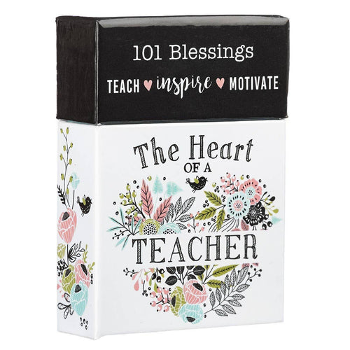 Box of Blessings Heart of a Teacher - JMJs Catholic Store, Inc