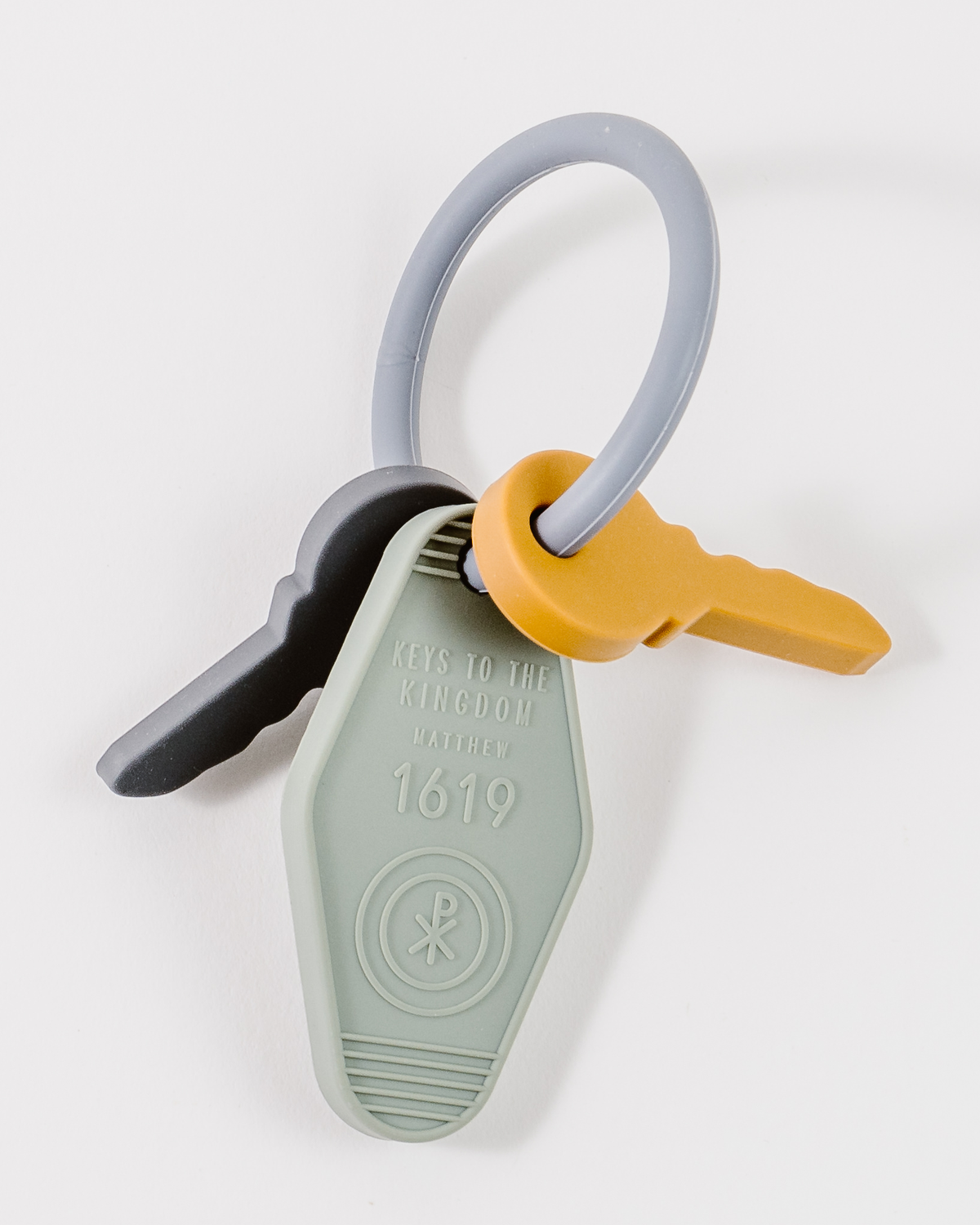 Keys to the Kingdom Silicone Teethers: Keys to the Kingdom - JMJs Catholic Store, Inc