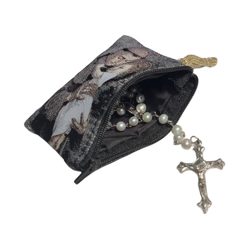 St. Anthony Rosary Pouch 3″ x 4″ - JMJs Catholic Store, Inc