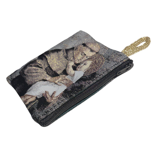 St. Anthony Rosary Pouch 3″ x 4″ - JMJs Catholic Store, Inc
