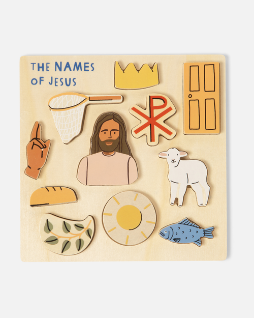 Jesus Wooden Puzzle - JMJs Catholic Store, Inc