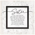Sister Appreciation Wood Plaque Wall Art 6" - JMJs Catholic Store, Inc