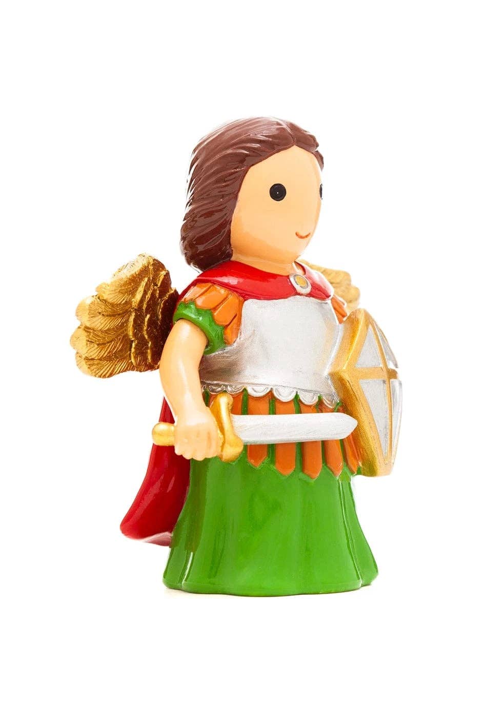 Saint Michael Archangel Collectors Edition Miniature Saint Statue — Protector Saint — Limited Edition | Edition Closed - JMJs Catholic Store, Inc