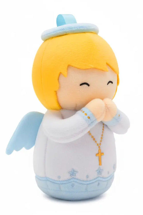 Guardian Angel Boys Catholic Mini Plush Doll 4.75" | Angel - JMJs Catholic Store, Inc