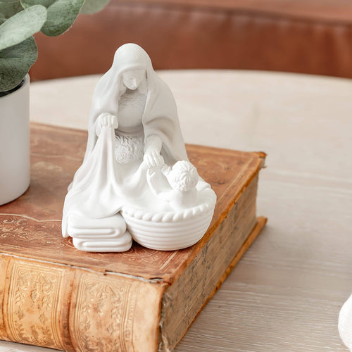 Hidden Moments Collection: Laundry with Jesus Catholic Mary Statue - JMJs Catholic Store, Inc