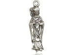 Sterling Silver St Patrick Medal 18" - JMJs Catholic Store, Inc