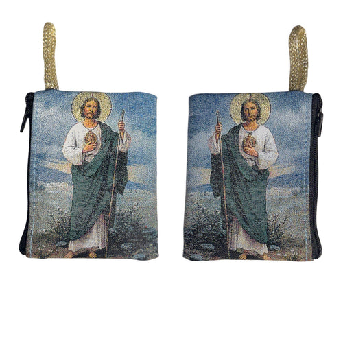 St. Jude Rosary Pouch 3″ x 4″ - JMJs Catholic Store, Inc