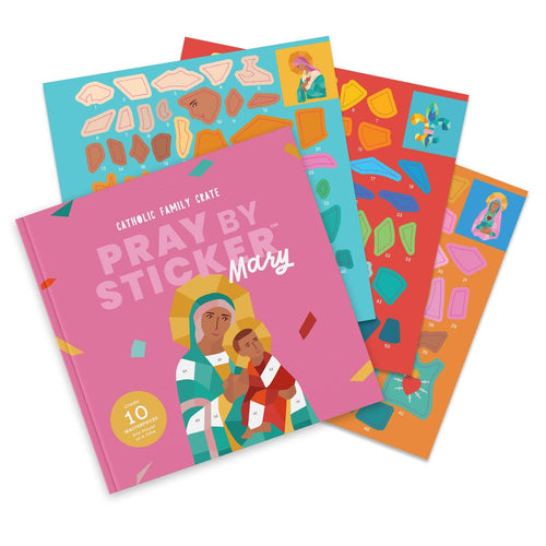 Pray by Sticker: Mary - JMJs Catholic Store, Inc