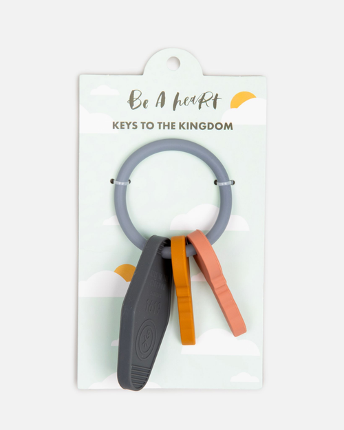 Keys to the Kingdom Silicone Teethers: Keys to the Kingdom - JMJs Catholic Store, Inc