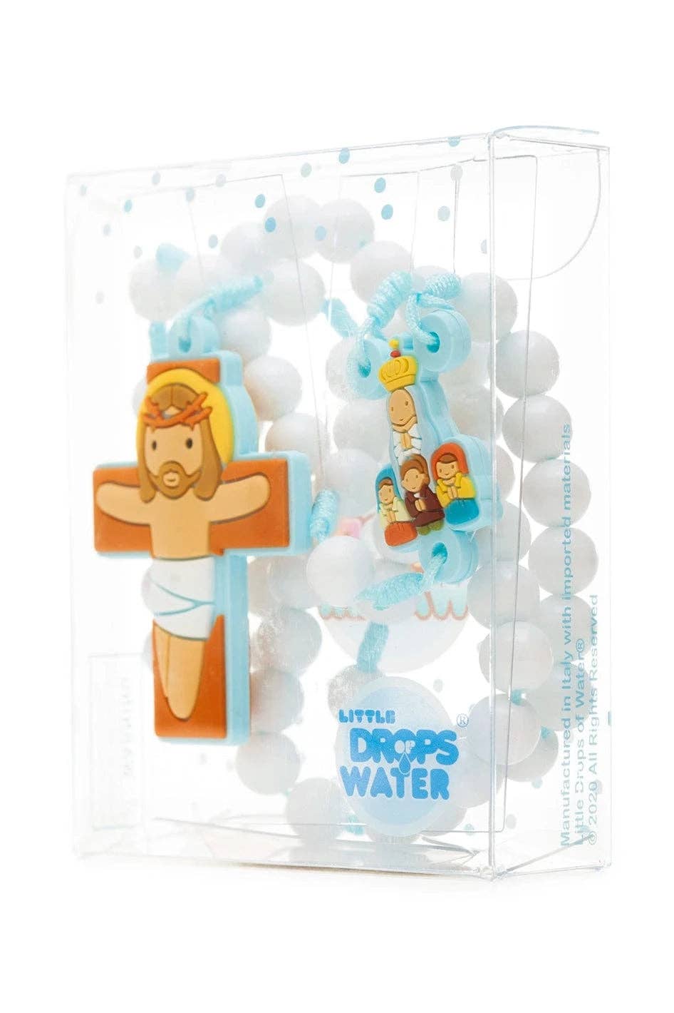 Our Lady Fatima Catholic Rosary Boys | Blue Prayer Beads | Little Drops of Water - JMJs Catholic Store, Inc