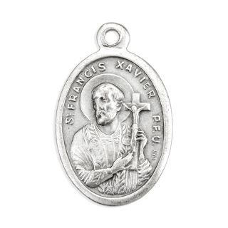 Saint Francis Cabrini / Francis Xavier Oxi Medal 1"