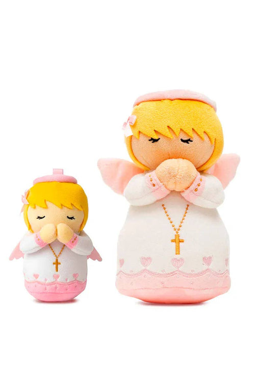 Guardian Angel Girls Catholic Mini Plush Doll 4.75" | Angel Plush - JMJs Catholic Store, Inc
