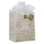 Always in Bloom Large Portrait Gift Bag - 2 Corinthians 12:9 - JMJs Catholic Store, Inc