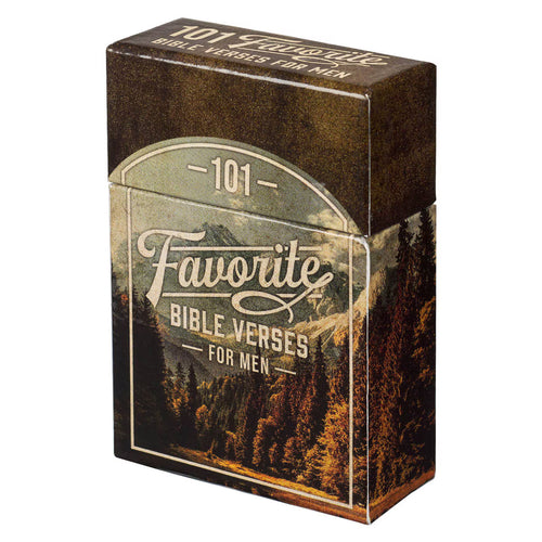 101 Favorite Bible Verses for Men Box of Blessings - JMJs Catholic Store, Inc