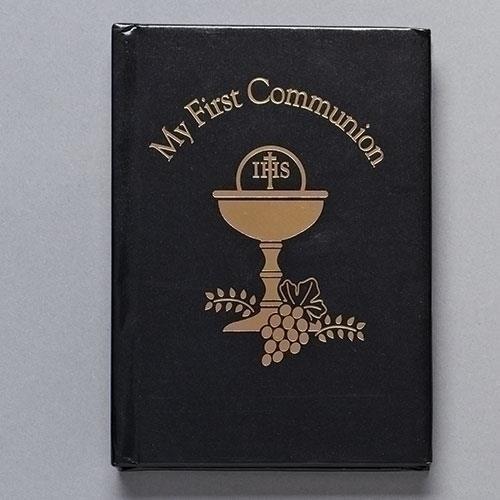 Black My First Communion Prayer Book - JMJs Catholic Store, Inc
