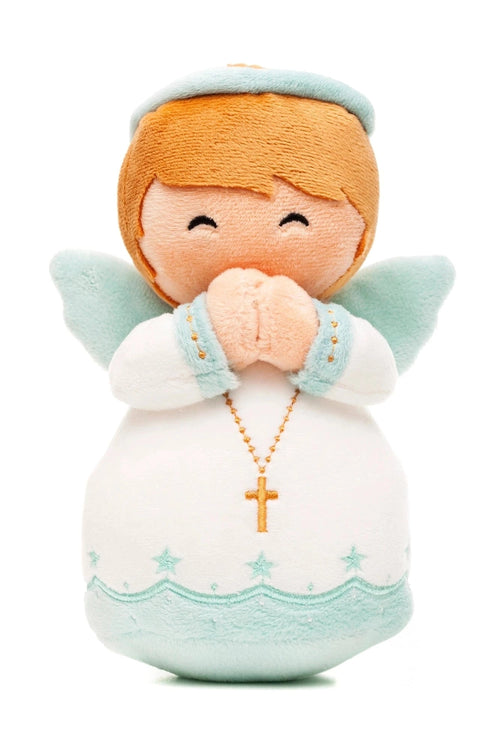 Boy's Guardian Angel Plush Doll 8" - JMJs Catholic Store, Inc