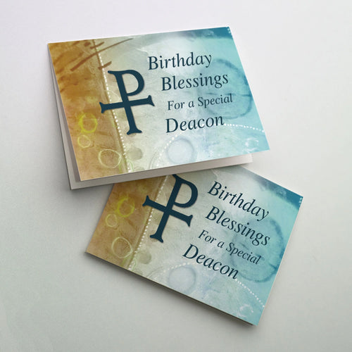 Birthday Blessings For a Special Deacon - JMJs Catholic Store, Inc