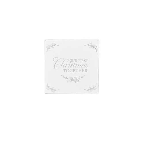 Our 1st Christmas Heart Ornament 2 3/4" - JMJs Catholic Store, Inc