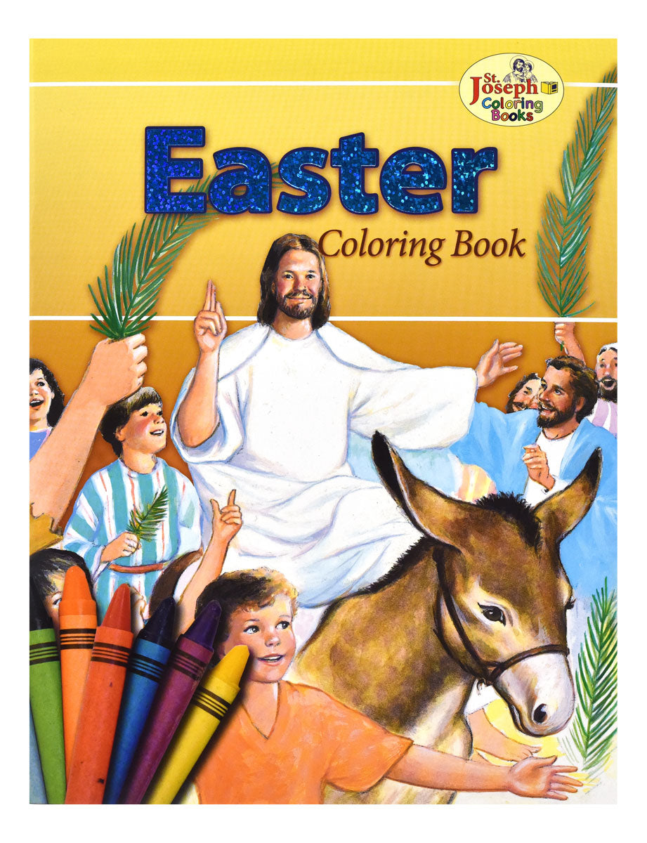 Coloring Book About Easter - JMJs Catholic Store, Inc