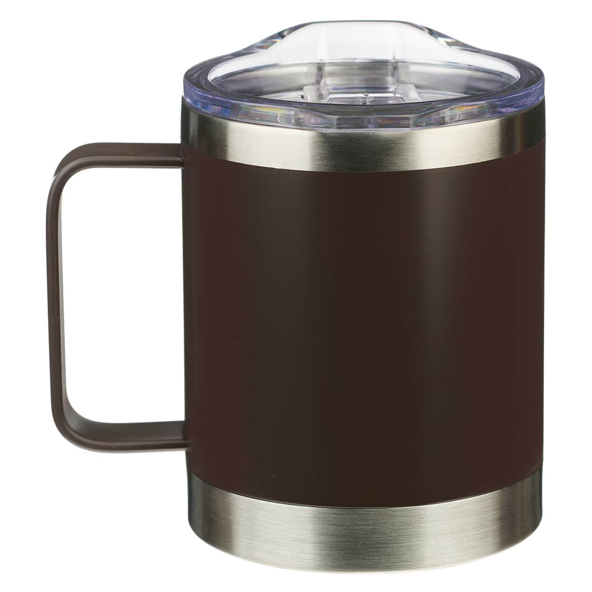 Commit Everything Brown Camp-style Stainless Steel Mug - Psalm 37:5 - JMJs Catholic Store, Inc