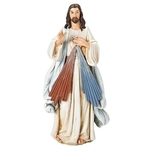 Divine Mercy Statue 6" - JMJs Catholic Store, Inc