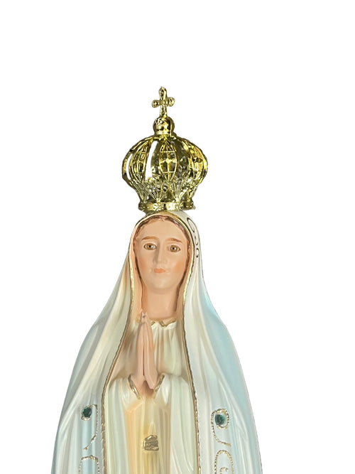 Our Lady of Fatima Statue 16" - JMJs Catholic Store, Inc