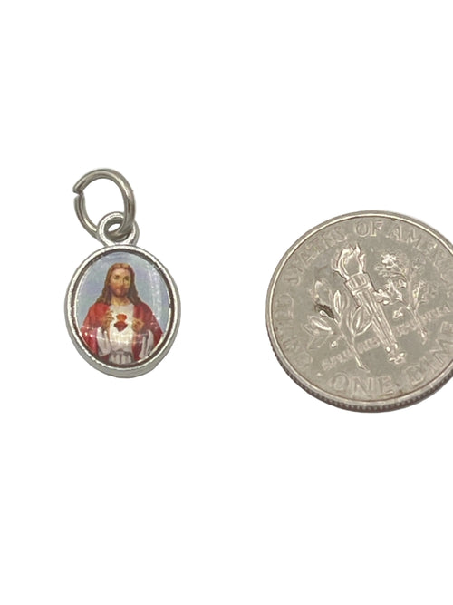 Sacred Heart Mini Devotional Medal