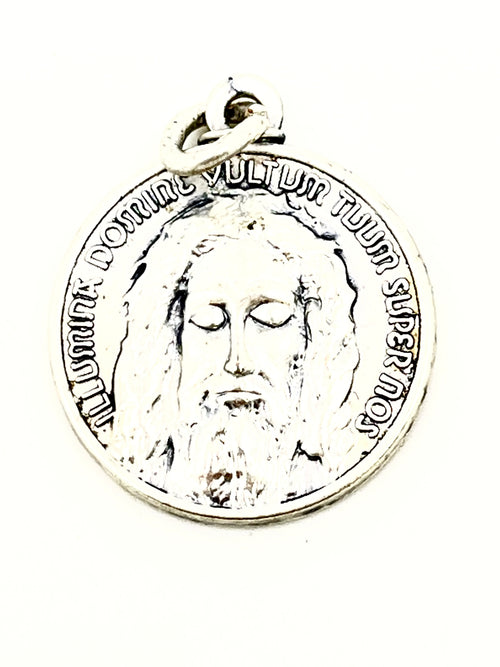 Silver Holy Face Oxi Medal - Unique Catholic Gifts