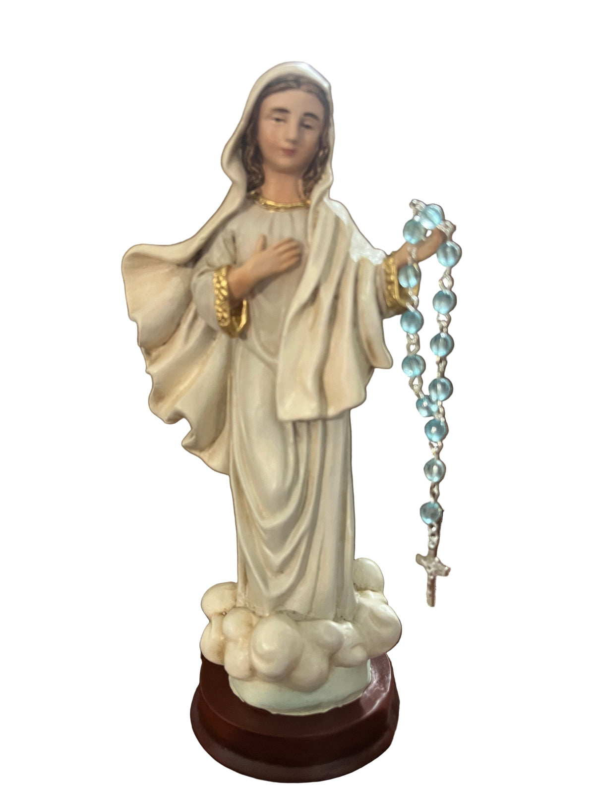 Our Lady of Medjugorje Statue 8 1/2" - JMJs Catholic Store, Inc