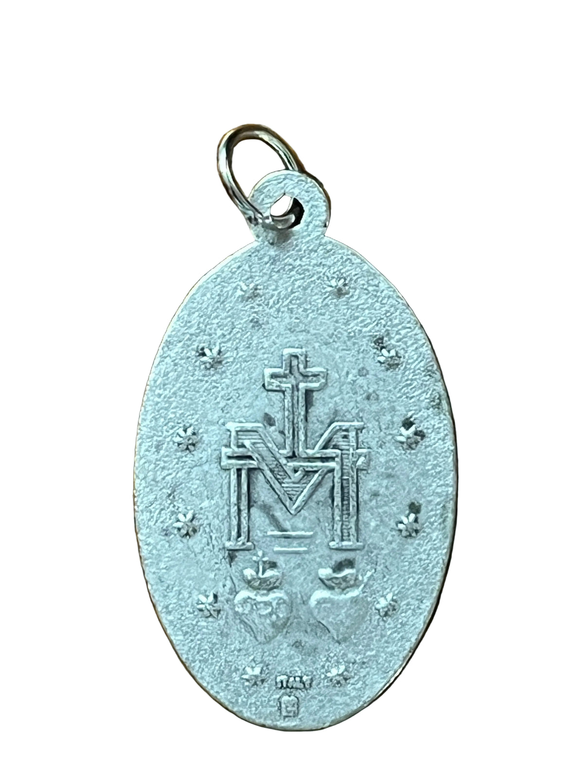 Oxidized Miraculous Medal 1 1/2" - JMJs Catholic Store, Inc