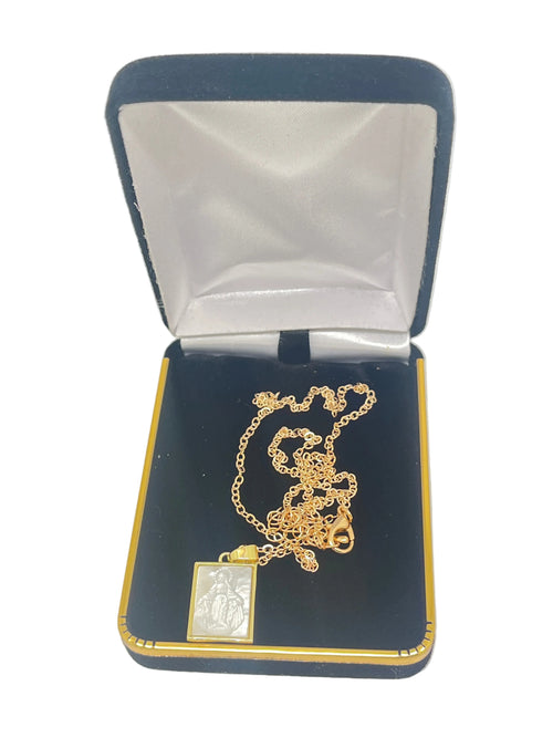 Virgin Mary Shell Pendant - JMJs Catholic Store, Inc
