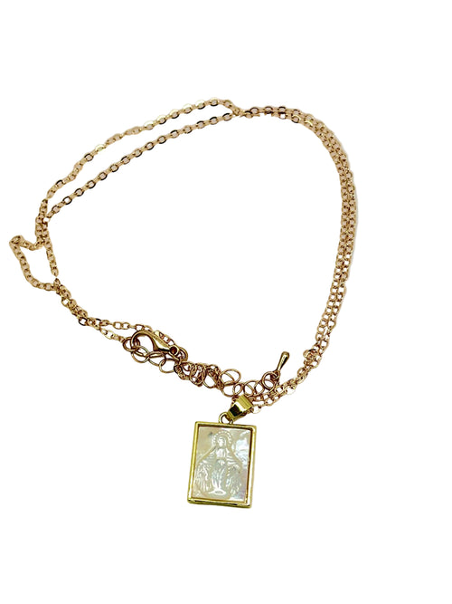Virgin Mary Shell Pendant - JMJs Catholic Store, Inc