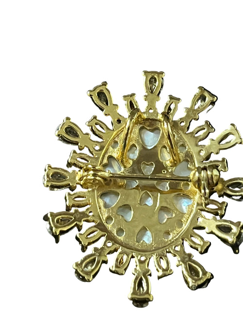 Our Lady of Grace Oval Pin 1 1/2"H - JMJs Catholic Store, Inc