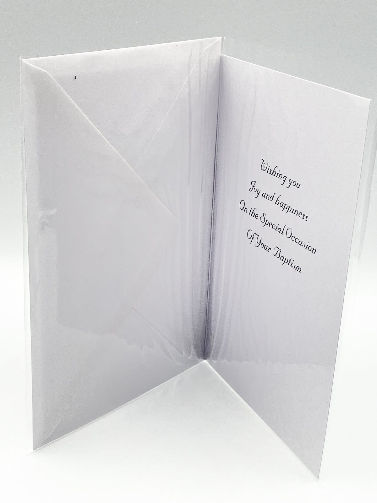 On the Special Occasion of your Baptism Greeting Card - JMJs Catholic Store, Inc