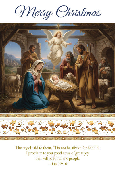 Merry Christmas Boxed Christmas Cards (15 ) - JMJs Catholic Store, Inc