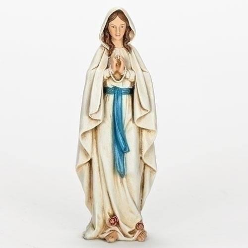 Our Lady of Lourdes Statue 6 1/4" - JMJs Catholic Store, Inc