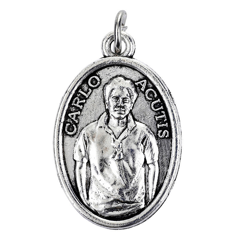 Carlo Acutis Oxi Medal 1" - JMJs Catholic Store, Inc