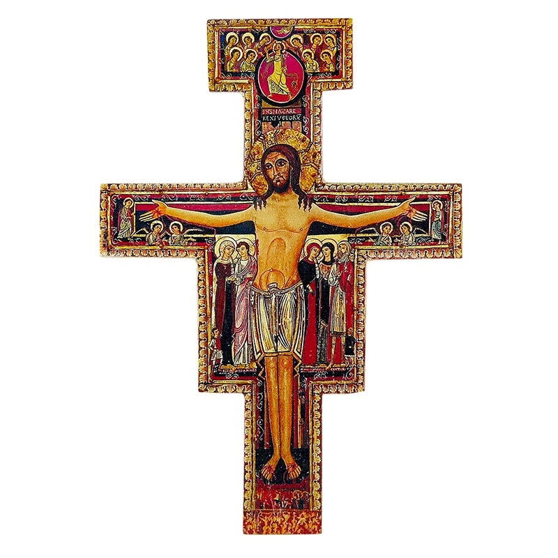 San Damiano Crucifix 5" - JMJs Catholic Store, Inc