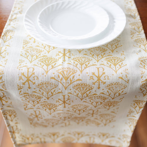 Catholic Liturgical Living Table Runner Set - JMJs Catholic Store, Inc