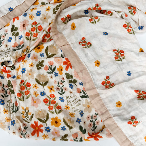 Esther 4:14 Luxury Double Sided Muslin Catholic Blanket - JMJs Catholic Store, Inc