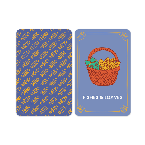 Go Fishes & Loaves (A holy twist on Go Fish) - JMJs Catholic Store, Inc