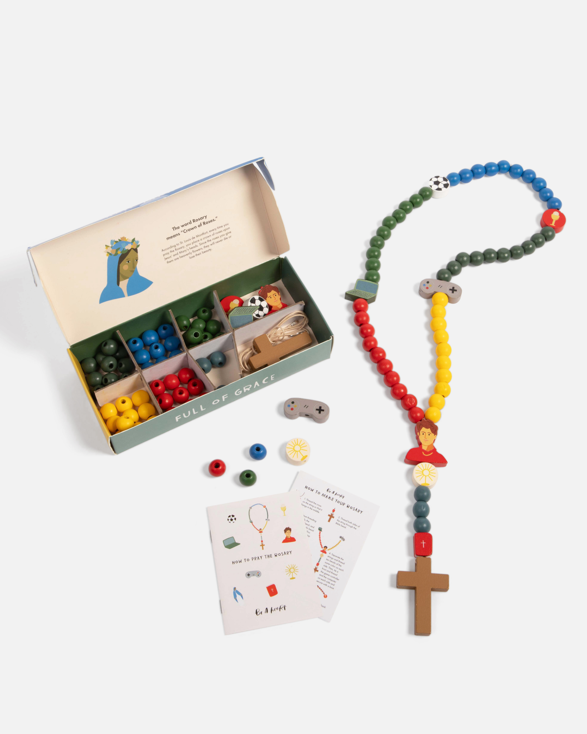 Saint Carlo Acutis Rosary Kit - JMJs Catholic Store, Inc