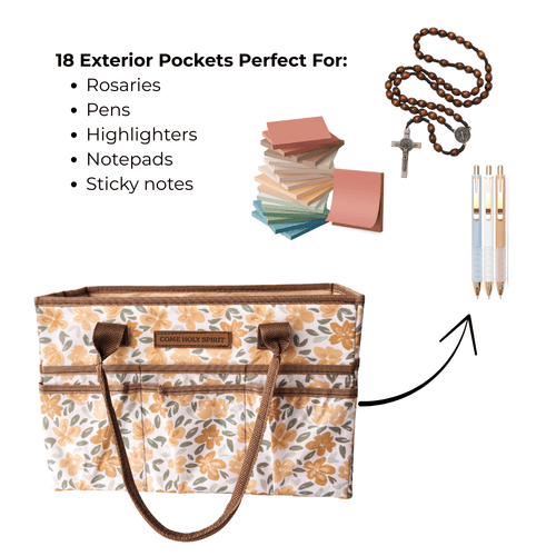 Catholic Prayer Corner Caddy - JMJs Catholic Store, Inc