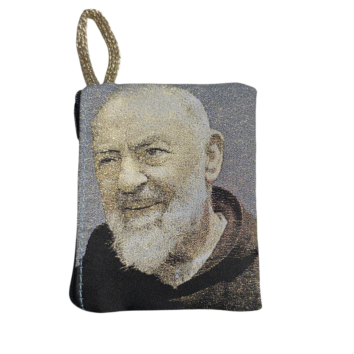 Padre Pio Rosary Pouch 3" x 4" - JMJs Catholic Store, Inc