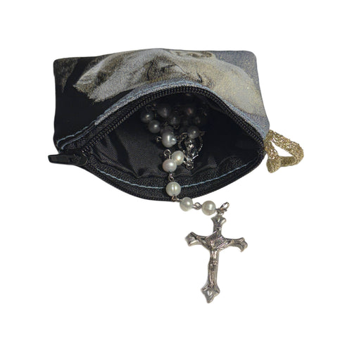 Padre Pio Rosary Pouch 3" x 4" - JMJs Catholic Store, Inc