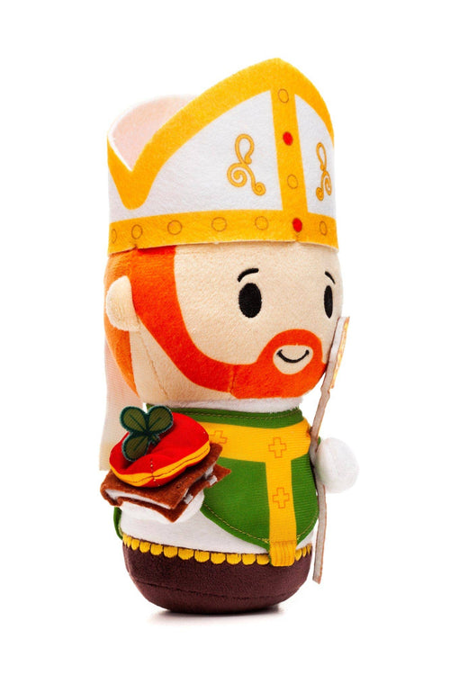 Saint Patrick Catholic Plush Doll | Irish Saints Gift - JMJs Catholic Store, Inc